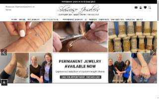 Showcase Jewelers website