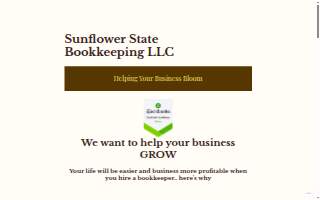 Sunflower State Bookkeeping LLC website