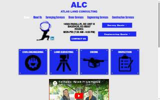 Atlas Land Consulting website