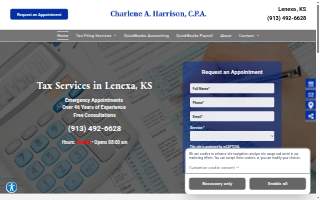 Charlene Harrison CPA of Shawnee website