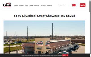 Club Car Wash of Shawnee website