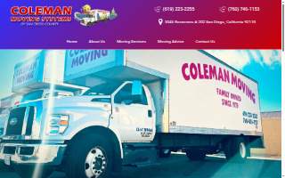 Coleman American Moving Services, Inc. website