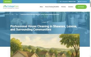 CottageCare Shawnee & Lenexa website