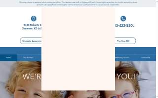 Highpoint Family Vision website