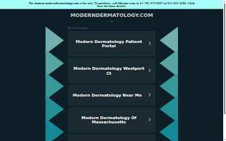 Modern Dermatology & Asthrcs website