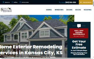 Safe Harbor Exteriors website