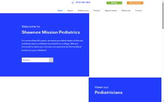 Shawnee Mission Pediatrics website