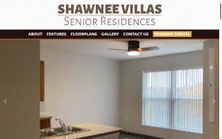 Shawnee Senior Villas website