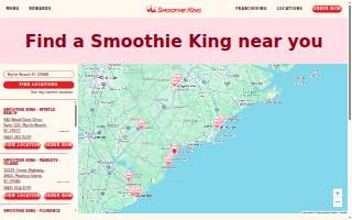 Smoothie King of Shawnee website