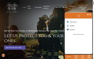 The Hanna Law Firm, LLC. 'The Wills, Trusts, and Probate Firm of Kansas' website