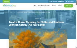 CottageCare Olathe of Spring Hill website