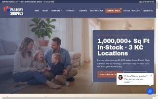 Factory Surplus website