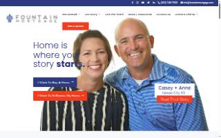 Fountain Mortgage of Spring Hill website