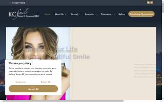 KC Smile website