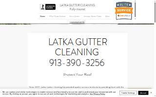 Latka Gutter Cleaning website