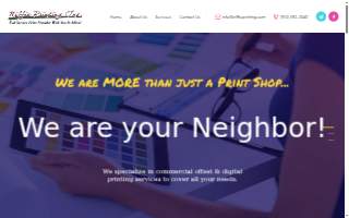 Niffie Printing Inc website