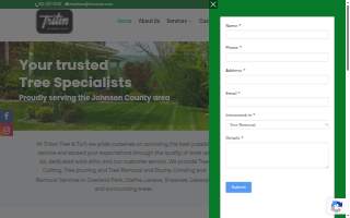 Triton Lawn of Spring Hill website