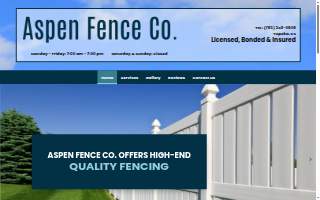 Aspen Fence co. website