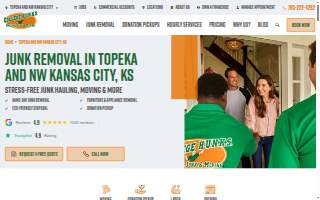 College Hunks Hauling Junk and Moving Topeka website