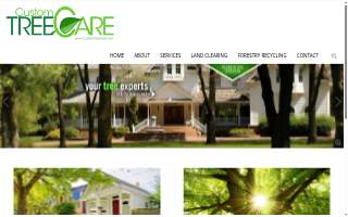 Custom Tree Care Inc website