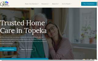 Grace Home Care of Topeka website