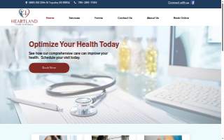 Heartland Health & Wellness website