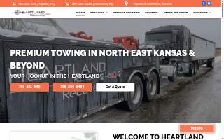 Heartland Recovery website