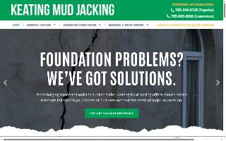 Keating Mud Jacking Inc website