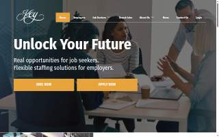 Key Staffing website