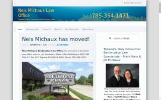 Neis Michaux Law Office of Topeka website