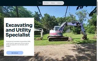 O'Neill Excavating website