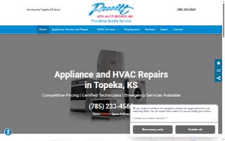 Pruitt Appliance Service Inc website