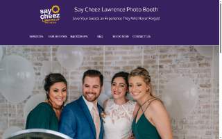 Say Cheez Photo Booth website