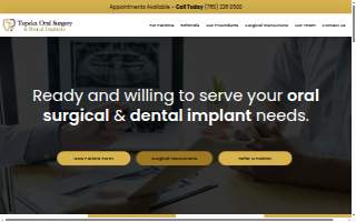 Topeka Oral Surgery website