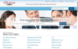Williams Family Law website