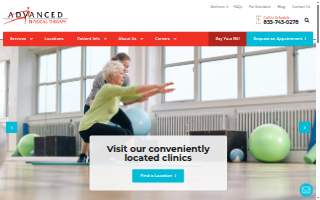 Advanced Physical Therapy website