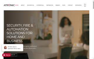 Atronic Alarms website