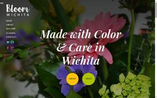 Bloom Wichita website