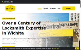 Central Key & Safe Co website