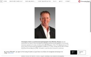 Christopher Clark Photography, Inc. website