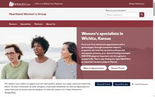 Heartland Women's Group website