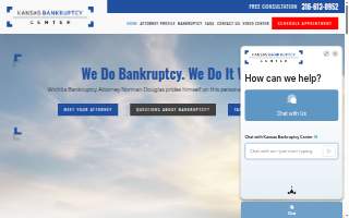 Kansas Bankruptcy Center of Wichita website