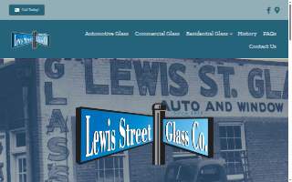 Lewis Street Glass website