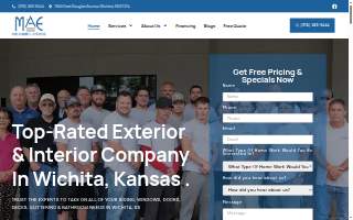 Mid America Exteriors website