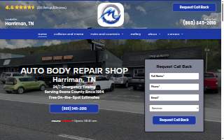 Mike's Body Shop website