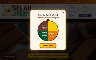 Selah Create: Digital Design website