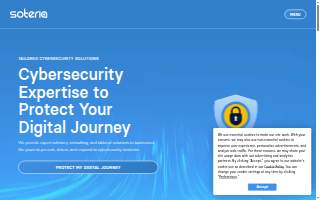Soteria Technology Solutions website