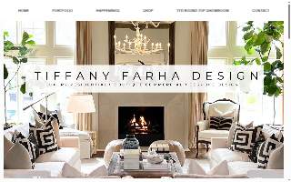Tiffany Farha Design website