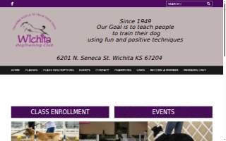 Wichita Dog Training Club Inc website