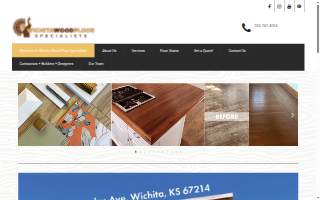 Wichita Wood Floor Specialists website